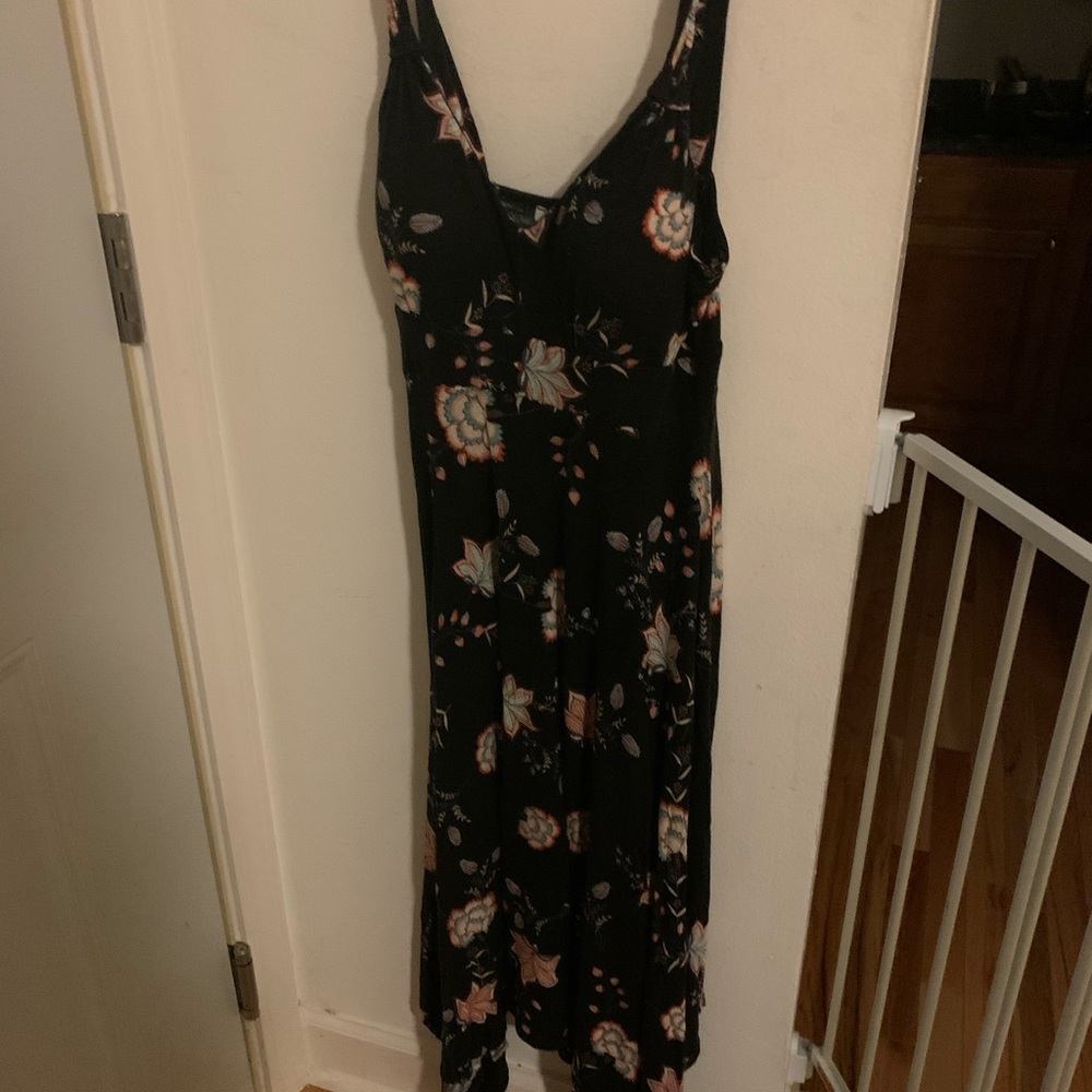 Black mid length Sundress